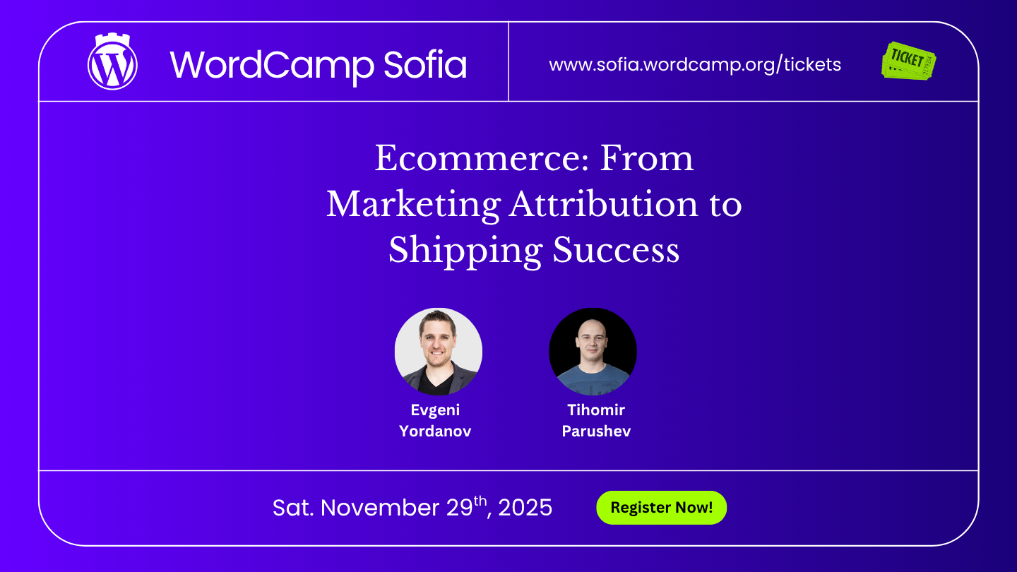 WordCamp Sofia Speakers 2/9