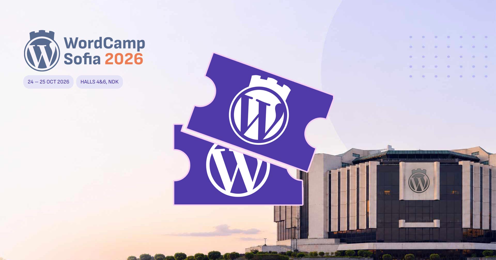 Билетите за WCSOF са вече в продажба!